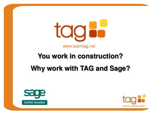 construction accounting job costing software why choose tag and sag