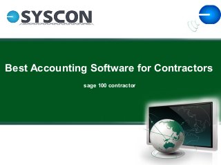 sage 100 contractor
Best Accounting Software for Contractors
 