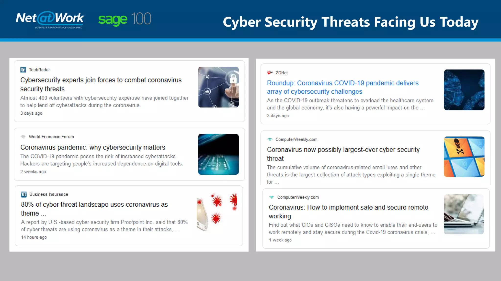 Cyber Security Threats Facing Us Today
 