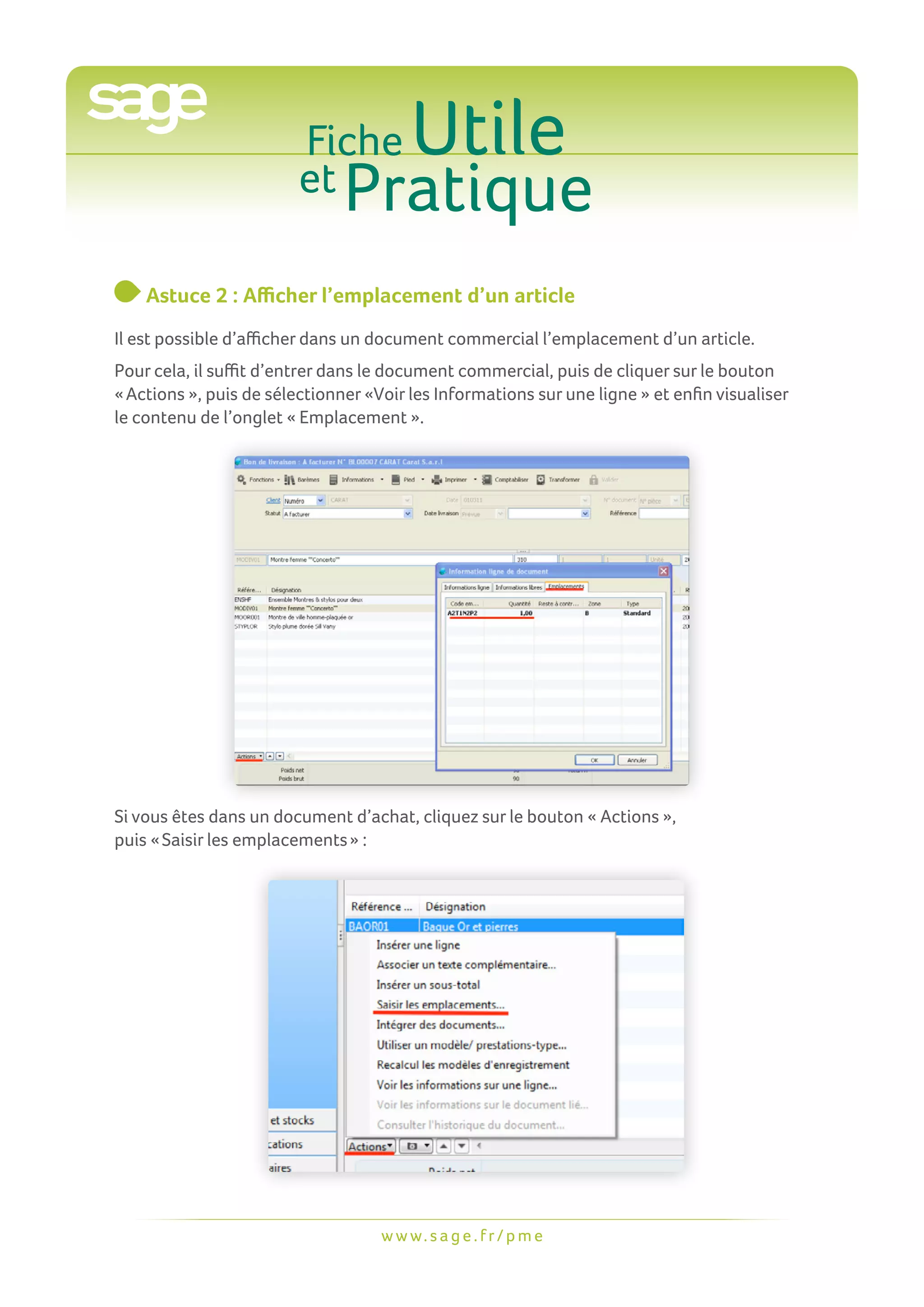 Sage Ce Fichier Est En Cours D utilisation Des trucs et astuces pour gagner du temps avec Sage 100 Gestion Comme…