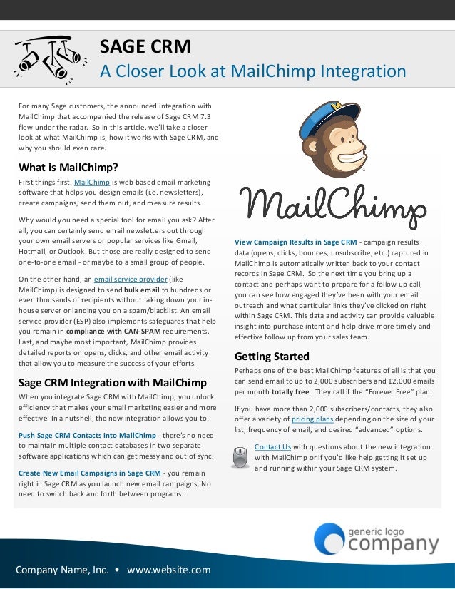 Sage 100 ERP Newsletter Sample Issue