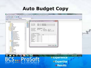 Auto Budget Copy
 