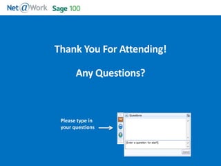 Start Time: 2:00pm EST
Please type in
your questions
 