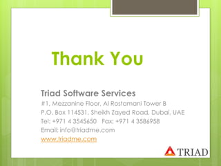 Sage 300 ERP (formerly Sage ERP Accpac) - Triad Software Services | PDF