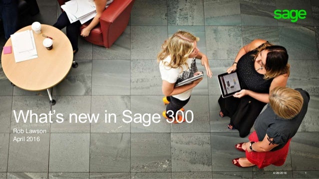 Sage 300 What S New