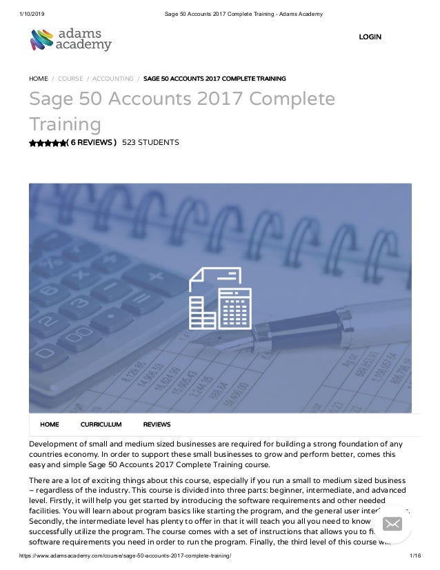 How To Print Chart Of Accounts In Sage 50