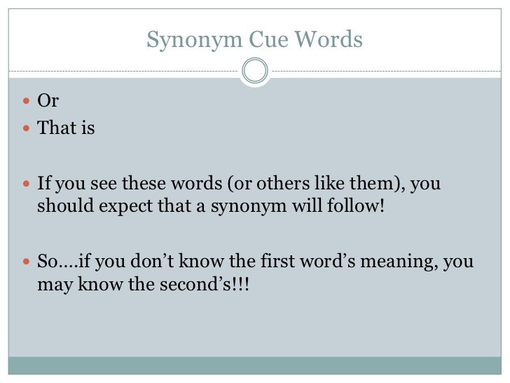 Sage approach to vocabulary