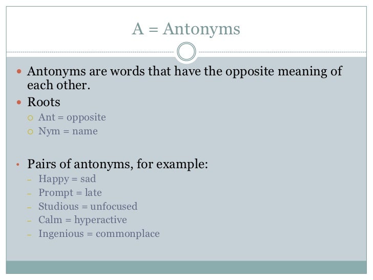 Sage approach to vocabulary