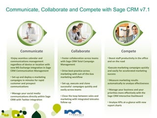  Sage ERP integration