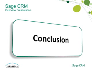 Sage CRM Overview Presentation 