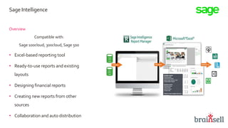 Sage Intelligence Reporting For Your Sage Erp Software Ppt Sage Intelligence Reporting For Your Sage Erp Software Ppt