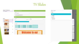 TV Slides
 