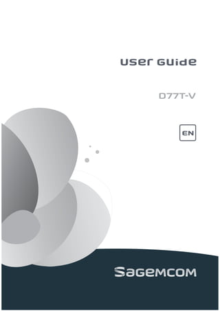 User guide
EN
 