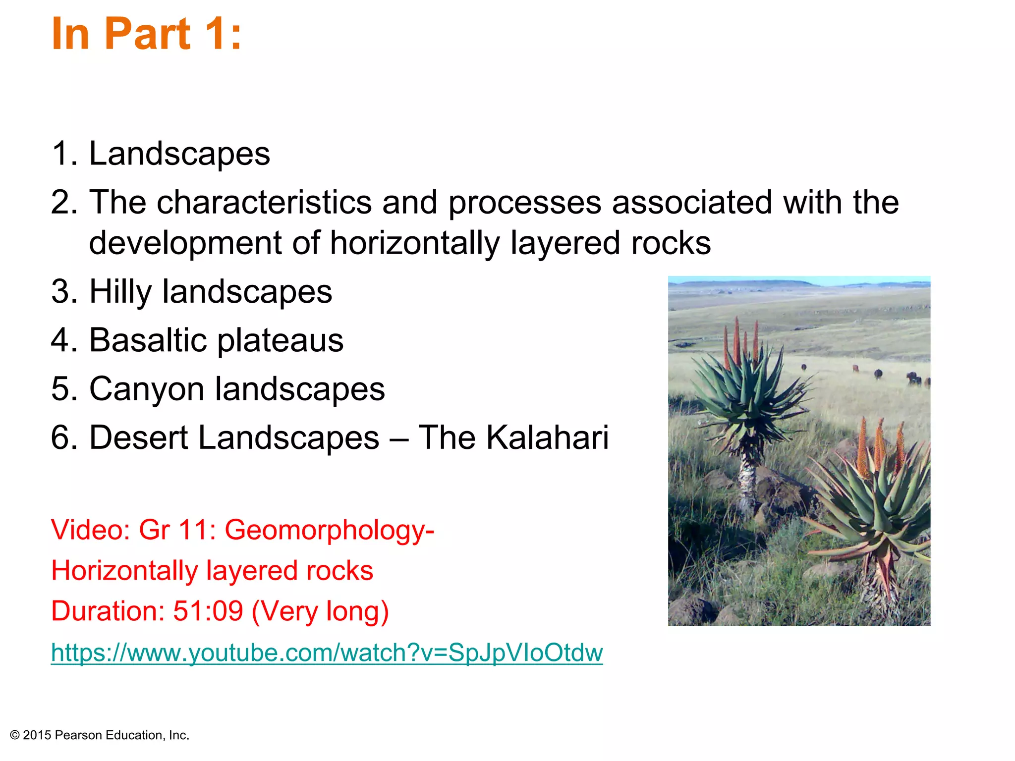 Sa Geomorphology Part 1 Pdf