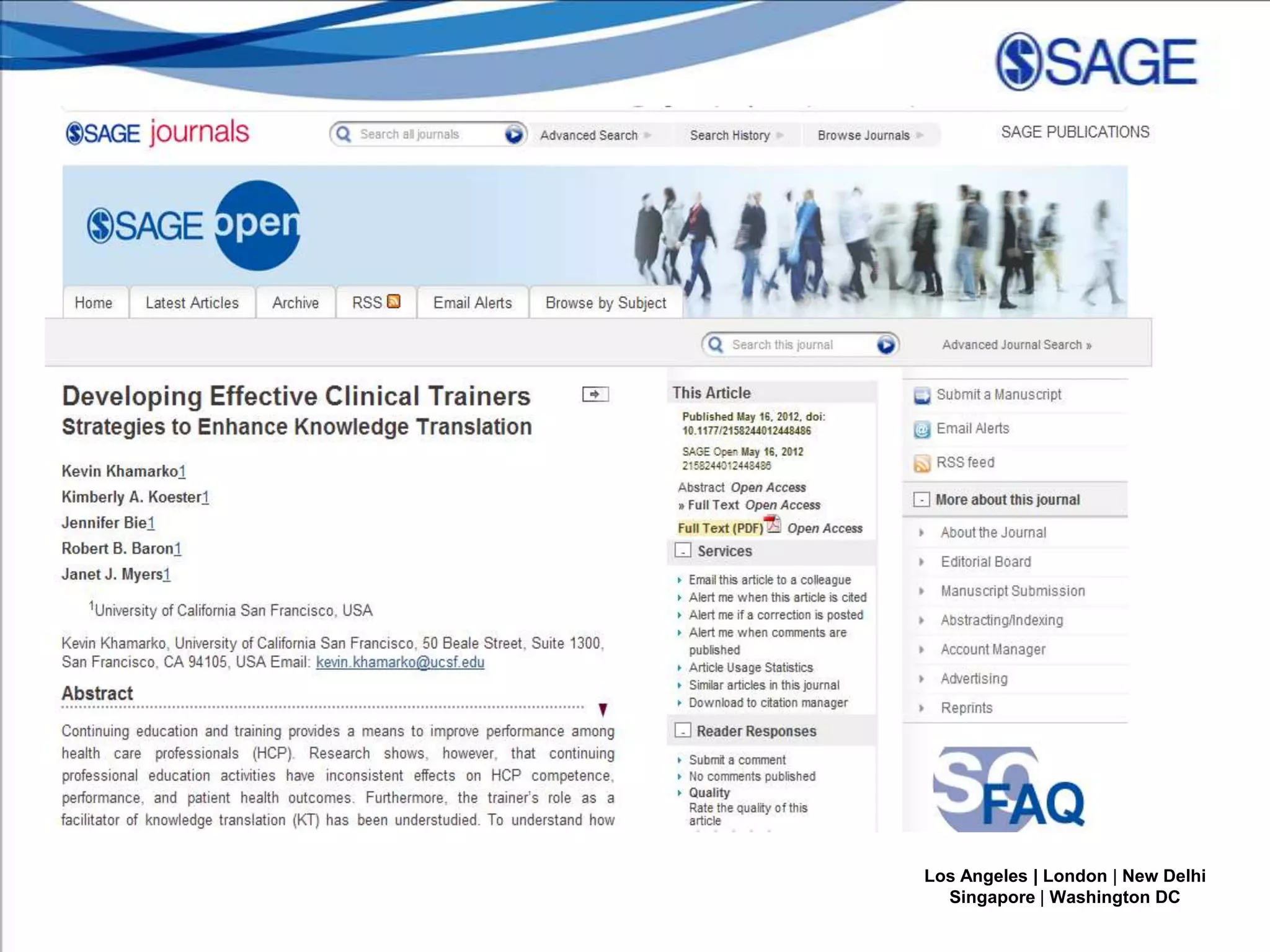 Los Angeles | London | New Delhi
Singapore | Washington DC

 