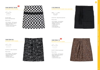 Davantals/Delantales/Tabliers/Aprons
57
1699 R065 72
DELANTAL CORTO bolsillo
COLOR: 72-Marrón estampado
TALLA: Única
• 67% Poliéster - 33% Algodón
• Sarga estampada 210gr/m2
• Medidas 40 x 60 cm
• 1 Bolsillo central
• Cinta del mismo tejido
1836 068/057 90/90
DELANTAL CORTO bolsillo
1699 R064 90
DELANTAL CORTO bolsillo
1732 R062 90
DELANTAL CORTO bolsillo listas diplomatic
COLOR: 90/90
Damero estampado/negro
TALLA: Única
• 67% Poliéster - 33% Algodón
• Sarga estampada 210gr/m2
• Medidas 40 x 60 cm
• 1 Bolsillo central combinado
• Cinta del mismo tejido
COLOR: 90 - Negro estampado
TALLA: Única
• 67% Poliéster - 33% Algodón
• Sarga estampada 210g/m2
• Medidas 40 x 60 cm
• 1 Bolsillo central
• Cinta del mismo tejido
COLOR: 90 - Negro/listas diplomatic
TALLA: Única
• 67% Poliéster - 33% Algodón
• Sarga estampada 210g/m2
• Medidas 40 x 60 cm
• 1 Bolsillo central vivo
• Contorno vivo
• Listas diplomatic
• Cinta espiguilla negra
 