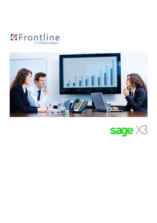 Sage X3 brochure