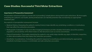 teething disorders and expert third molar extraction | PPTX