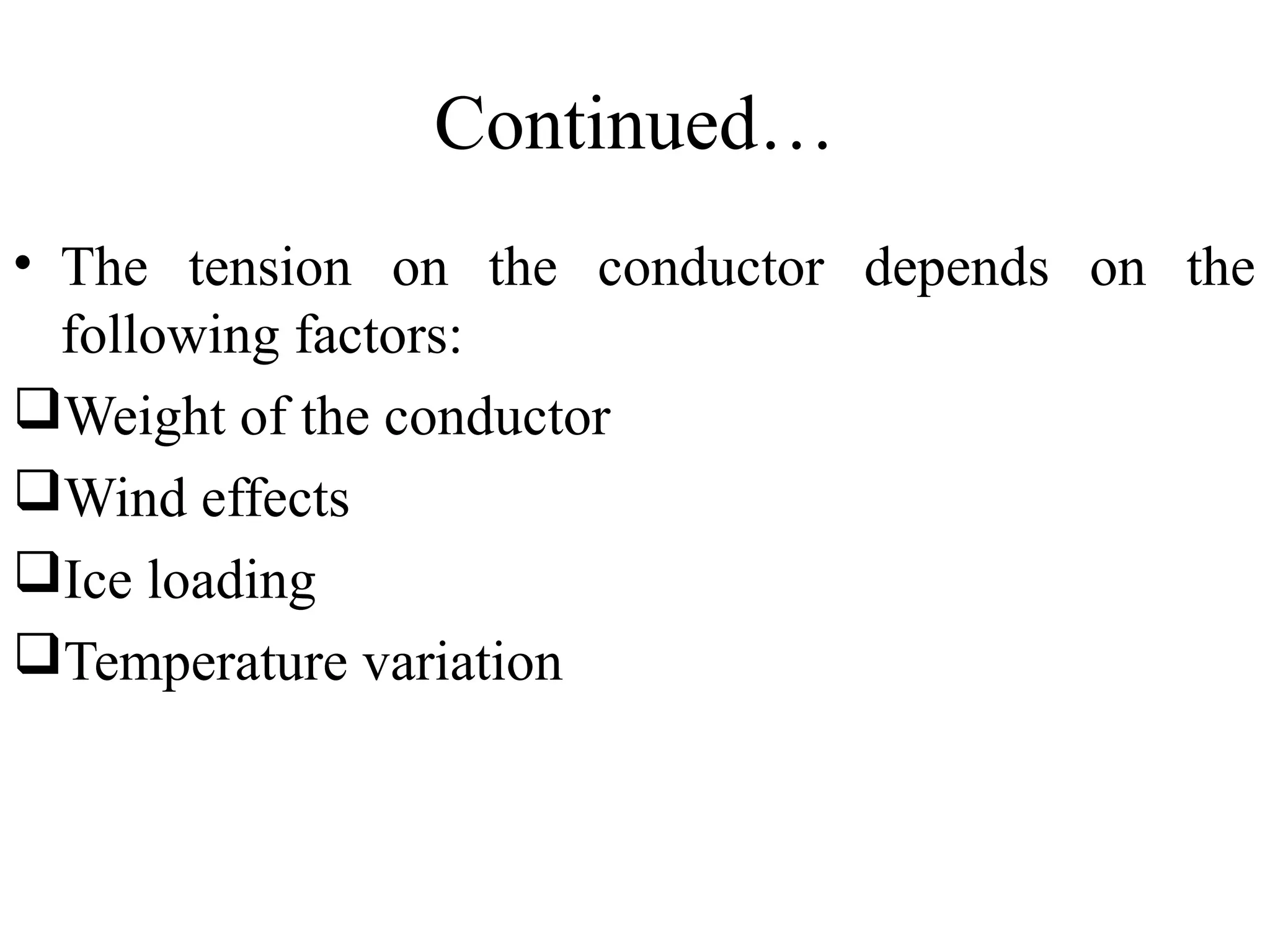 Sag in overhead transmission line, sag calculation & string chart PPT