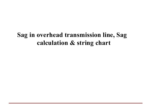 Stringing Chart And Sag Template