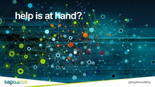 @SagittariusMktg
help is at hand?
 