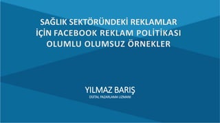 YILMAZ BARIŞ
DİJİTAL PAZARLAMA UZMANI
 