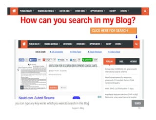 How can you search in my Blog?
CLICK HERE FOR SEARCH
Sagun's Blog 10
 