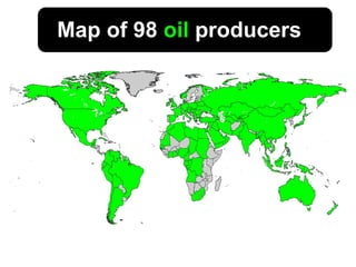 Map of 98  oil  producers  