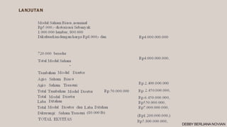 LANJUTAN
DEBBY BERLIANA NOVIAN
 