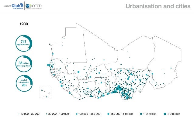 ClubSAHEL AND
WEST AFRICA
Secretariat
Urbanisation and cities
 