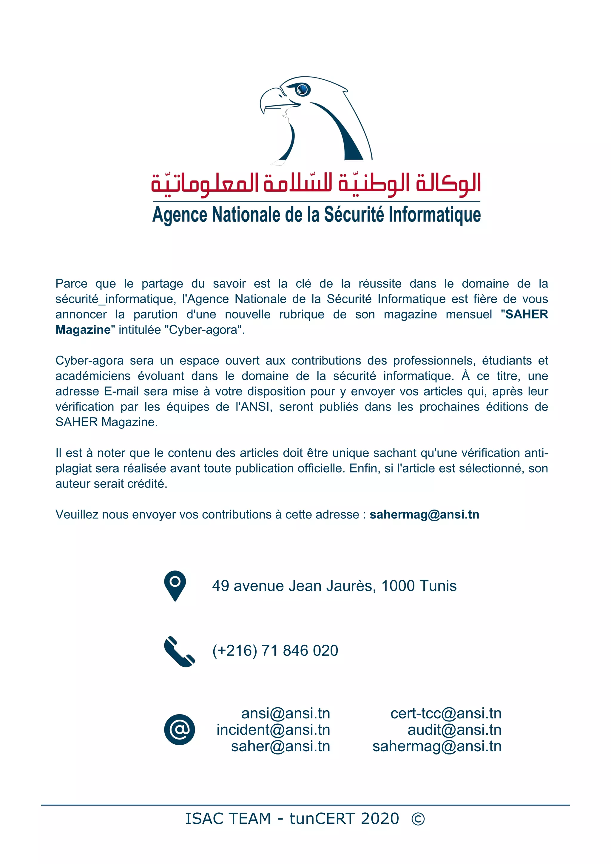 SAHER Magazine - Juin 2020