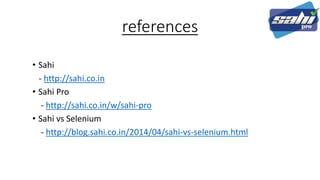Sahi Shell Sahi | PPT