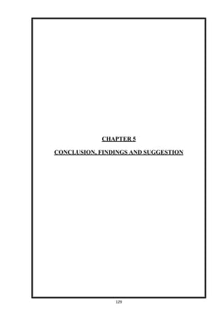 129
CHAPTER 5
CONCLUSION, FINDINGS AND SUGGESTION
 