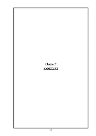135
Chapter 7
ANNEXURE
 