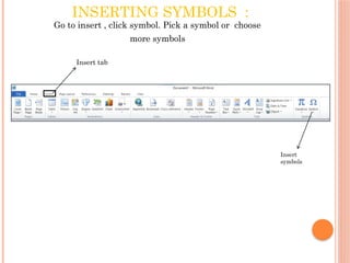 sahil own presentation on ms word preparing a seminar | PPTX