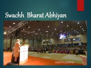 Swachh Bharat Abhiyan
L. C. DE
PRINCIPAL SCIENTIST (HORT.)
ICAR-NRC FOR ORCHIDS
PAKYONG, SIKKIM
SAHITYA JAISWAL
 