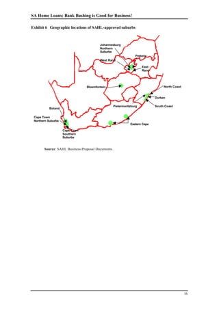 South African Home Loans Case Study