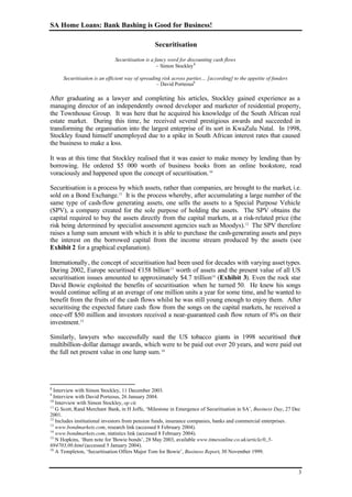 South African Home Loans Case Study