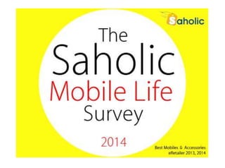 Saholic mobile life survey 2014