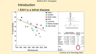 SAH outcome and rehabilitation | PPTX