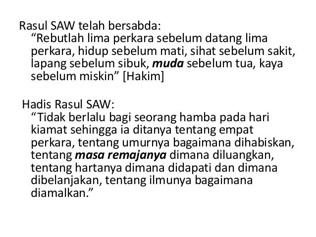 Sahsiah Remaja Islam