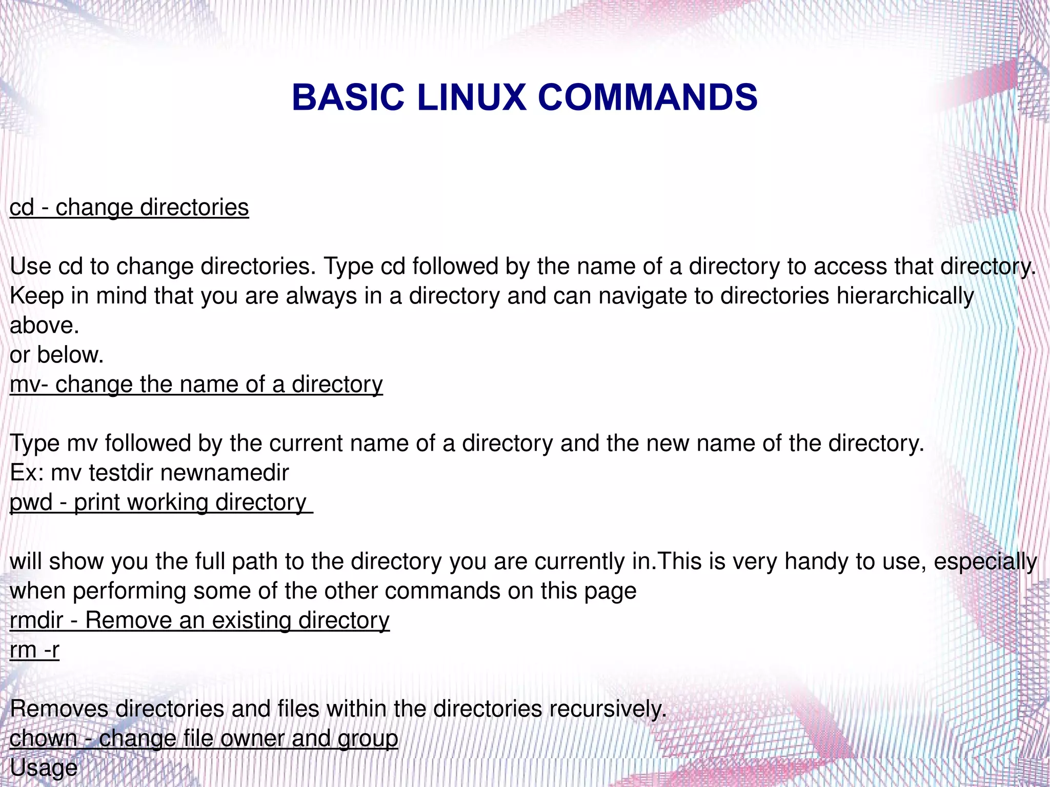You probably won't need this information -- but if it turns out you do, you'll need it very badly. 