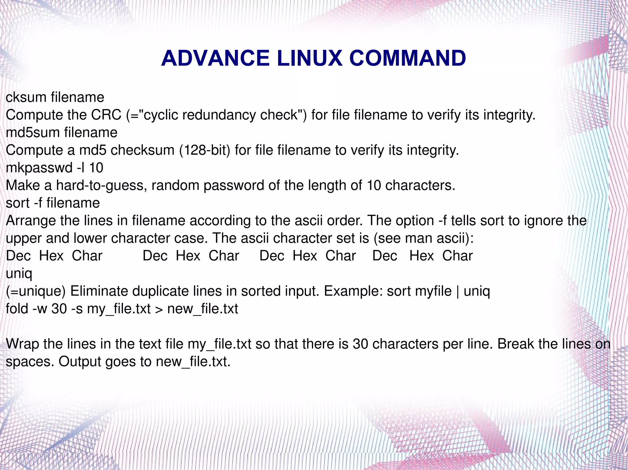 BASIC PARTS OF INSTALLATION KIT The issue here is that some hardware drivers conflict with each other in strange ways, and instead of attempting to debug hardware problems on your system it's easier to use a boot floppy image with only the drivers you need enabled. (This will have the nice side effect of making your kernel smaller.) 