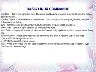 Install a basic production Linux from the CD-ROM. 