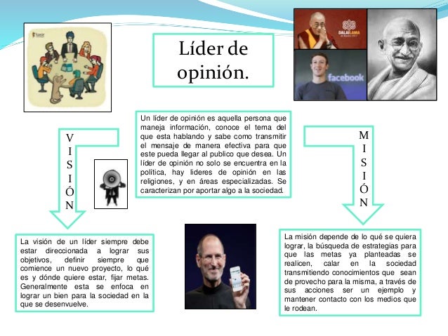 Que Es Un Lider De Opinion