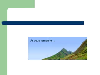 Je vous remercie….
 