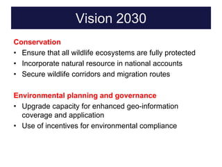 Challenges and impacts of land use and land use planning on ecosystem, biodiversity, and people