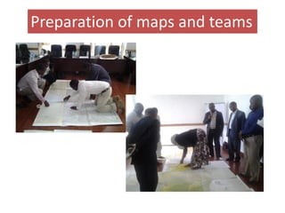 Participatory mapping of livestock stock routes in Tanzania