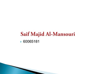 Saif Majid Al-Mansouri 60065181 