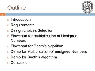 Booth algorithm | PPT
